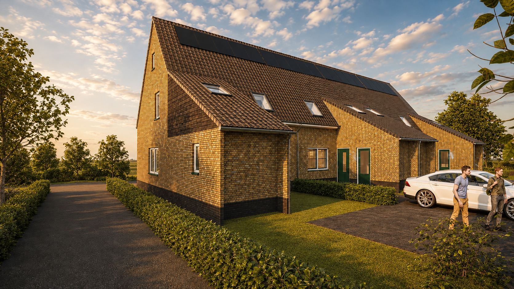 Schuurwoning Blok 3 en 4